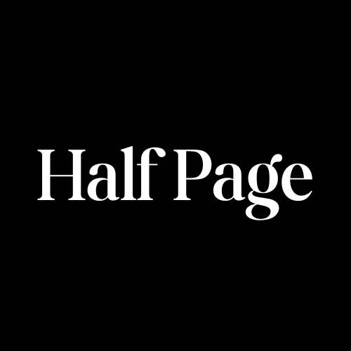 Half Page Advertisement
