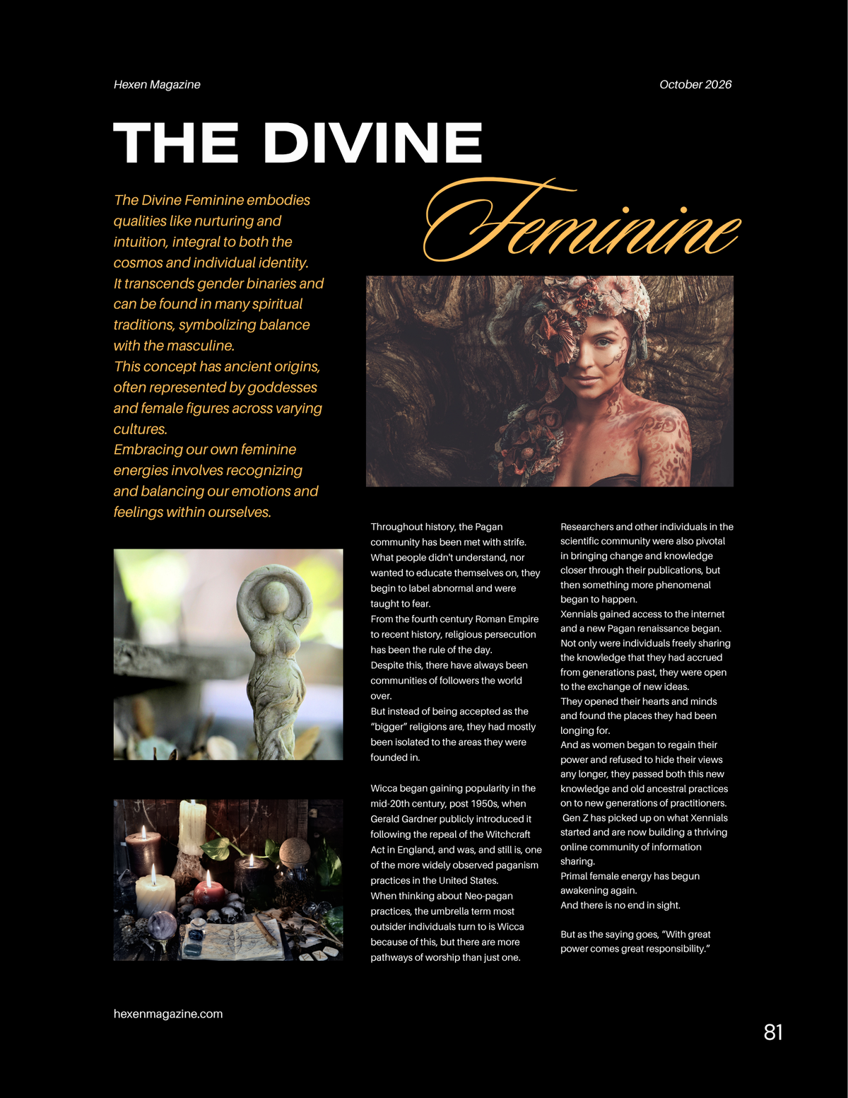 HeXen Magazine: The Samhain Edition October 2026