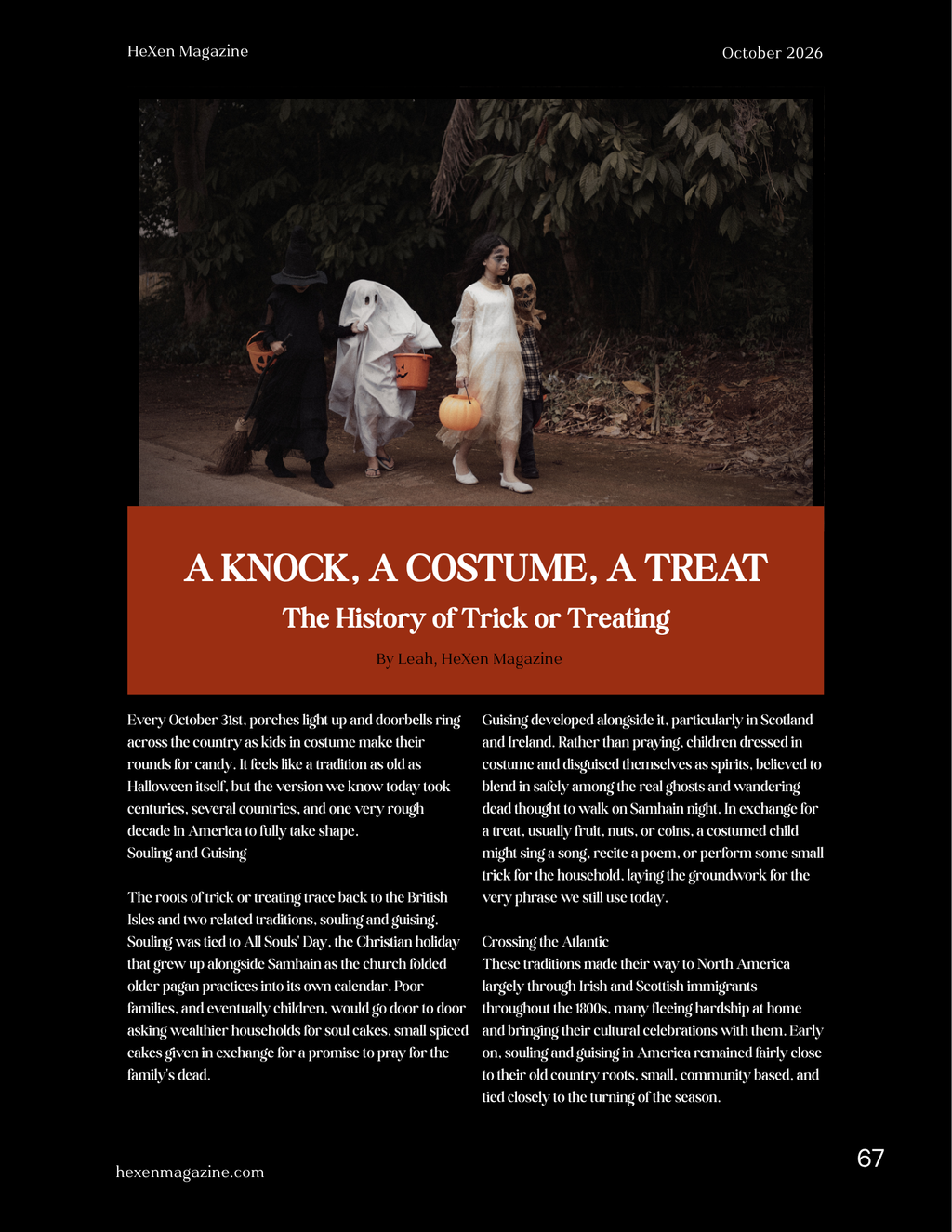 HeXen Magazine: The Samhain Edition October 2026
